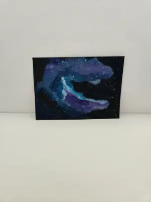 Plant Galaxy aceo art card thumbnail 2