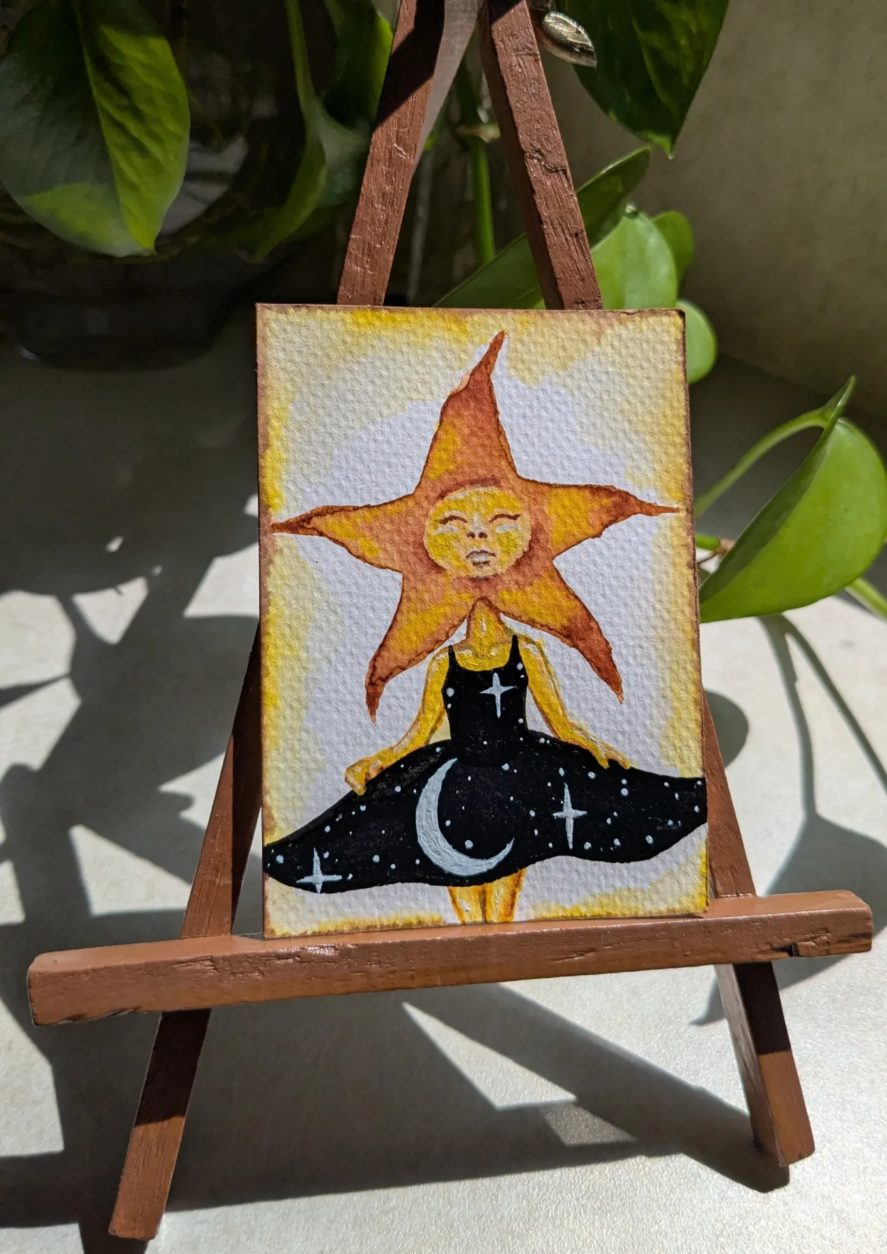 Universal Ballets aceo art card