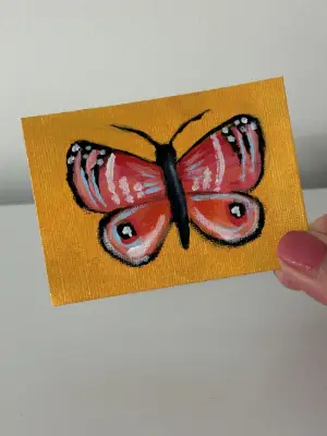 Sprinklewing aceo art card thumbnail 2