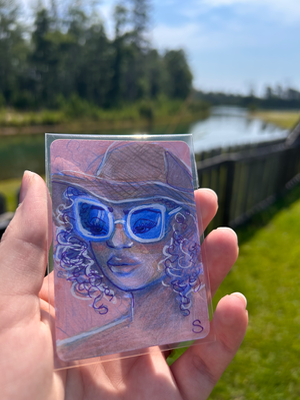 You’re joking aceo art card thumbnail 1