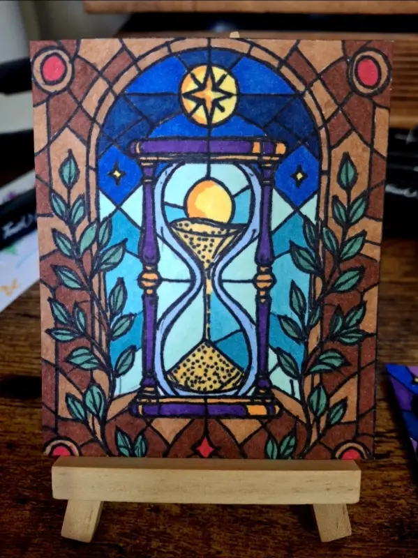 Sands of Time aceo art card