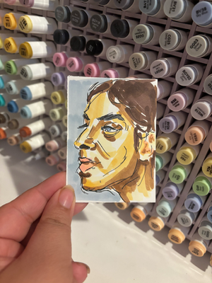 “Life After Love aceo art card thumbnail 2