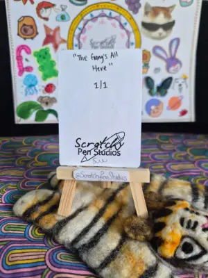 "The Gang's All Here" Fan Art, SpongeBob aceo art card thumbnail 2