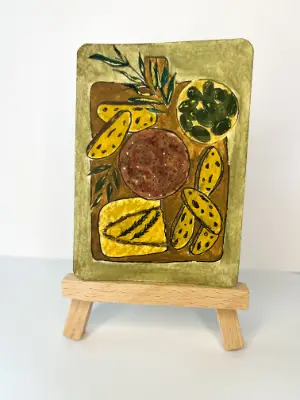 An Excuse to Have Olives | Charcuterie #5 aceo art card thumbnail 2