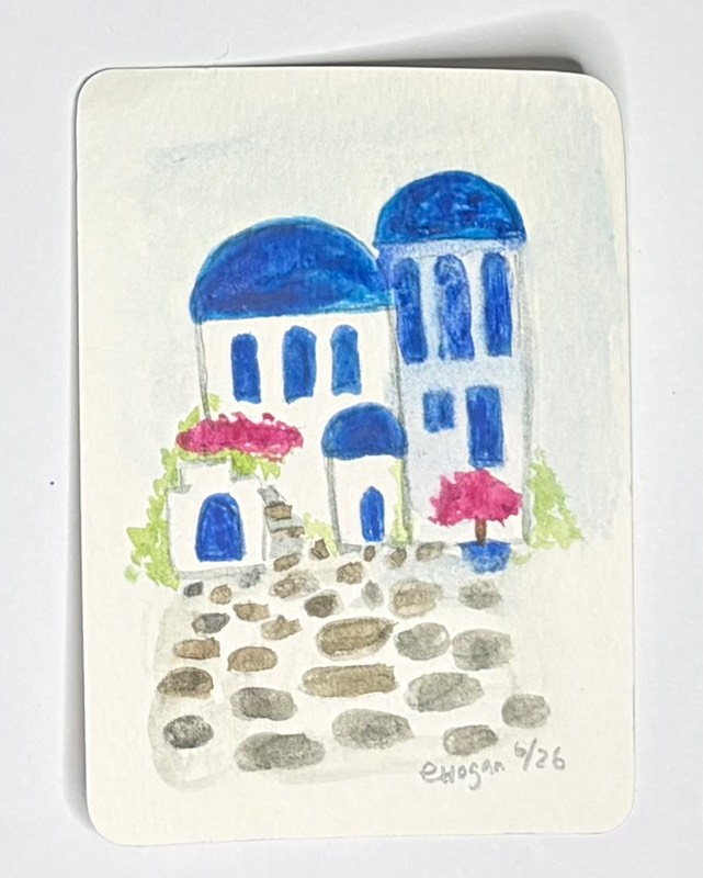 Kalimera III aceo art card