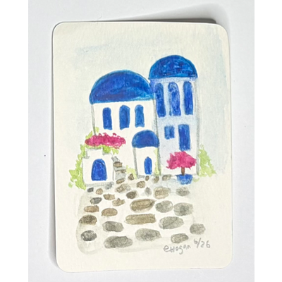 Kalimera III aceo art card thumbnail 1