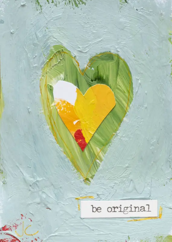 Be Original aceo art card