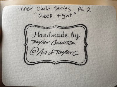 Sleep Tight aceo art card thumbnail 2