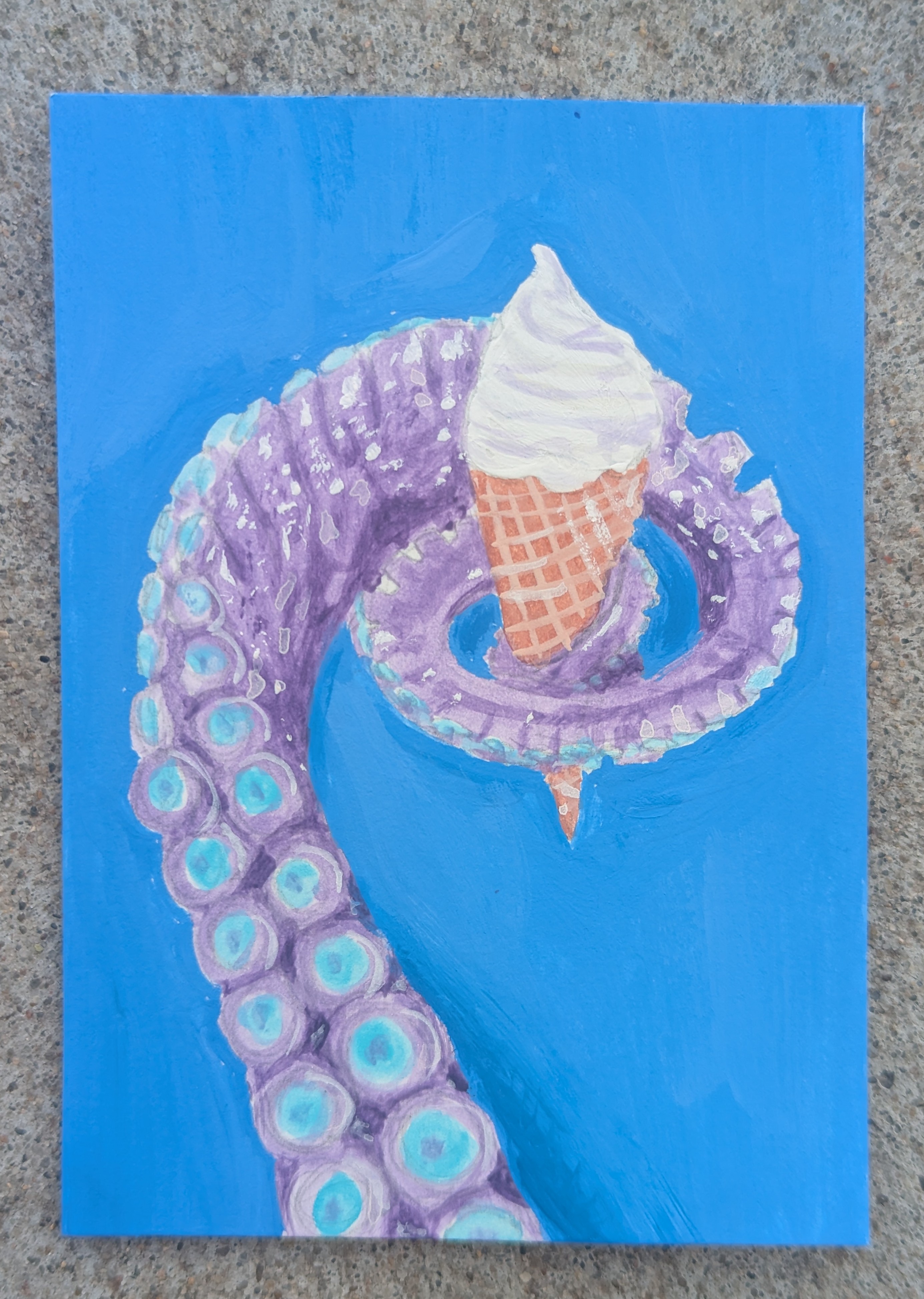 Untitled 1 aceo art card