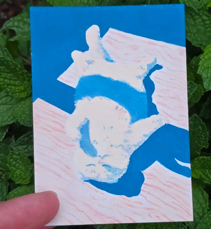 Respite aceo art card