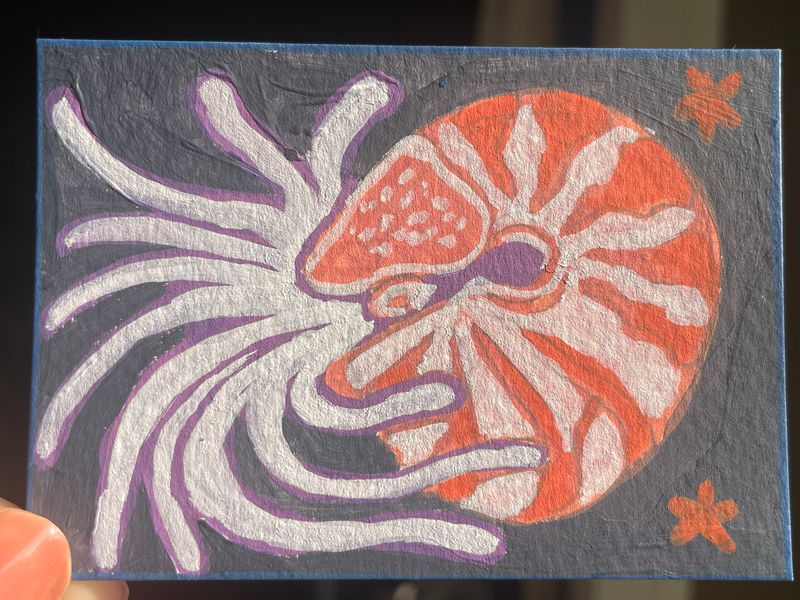 Argonaut - ACEO by Norah Mae aceo art card