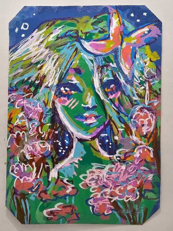 Dryad aceo art card