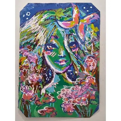 Dryad aceo art card thumbnail 1