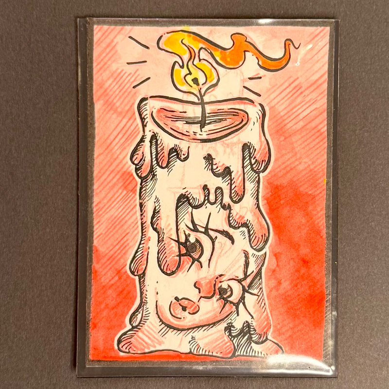 Caldeladies 1/6 aceo art card