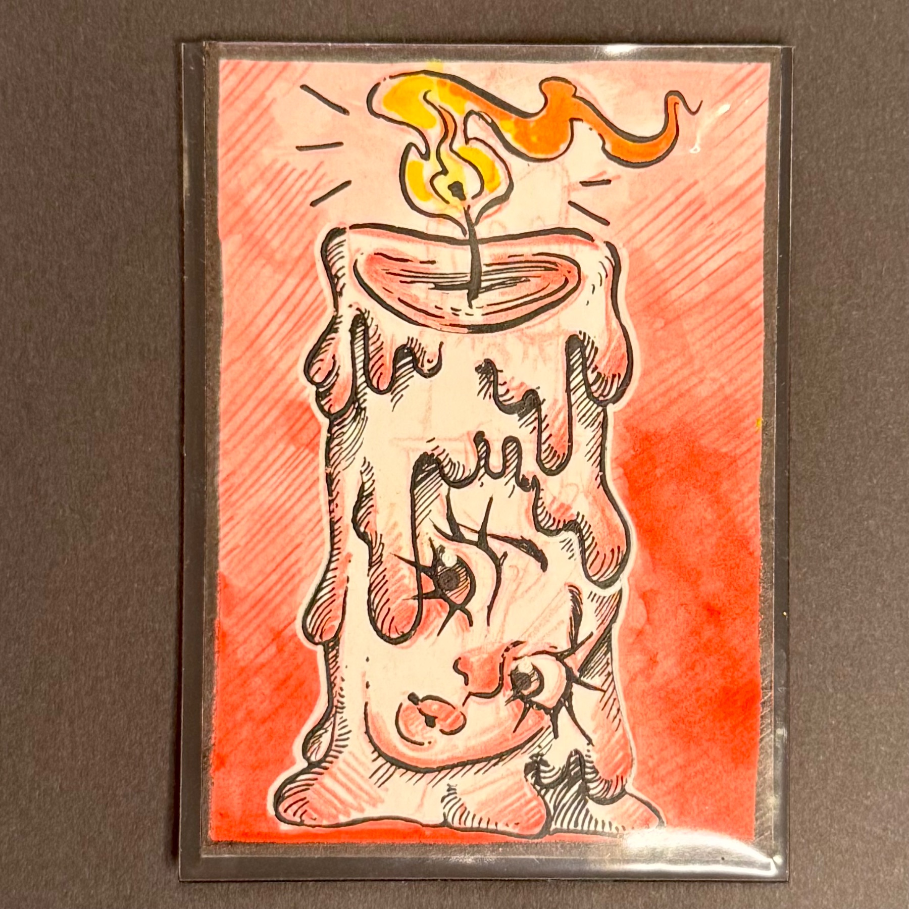 Caldeladies 1/6 aceo art card