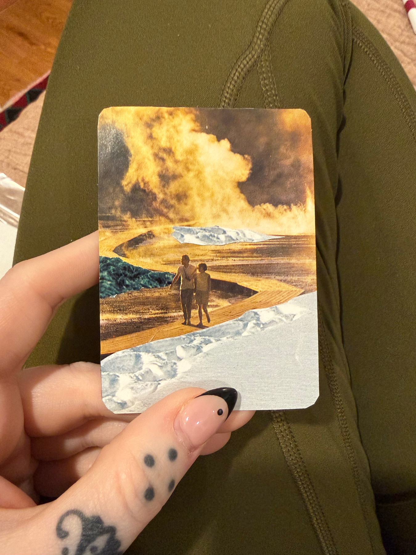 Continue aceo art card