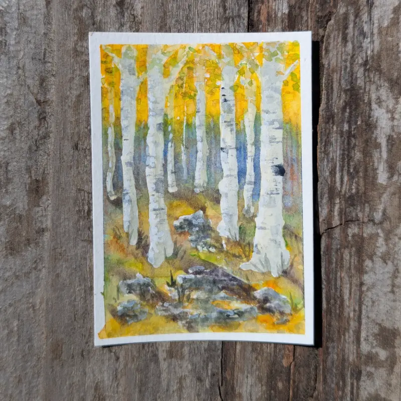 High Country #2 aceo art card