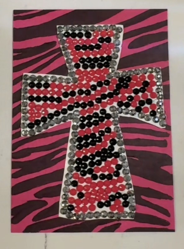xXx_Crucified_In_Zebra_Print_xXx aceo art card