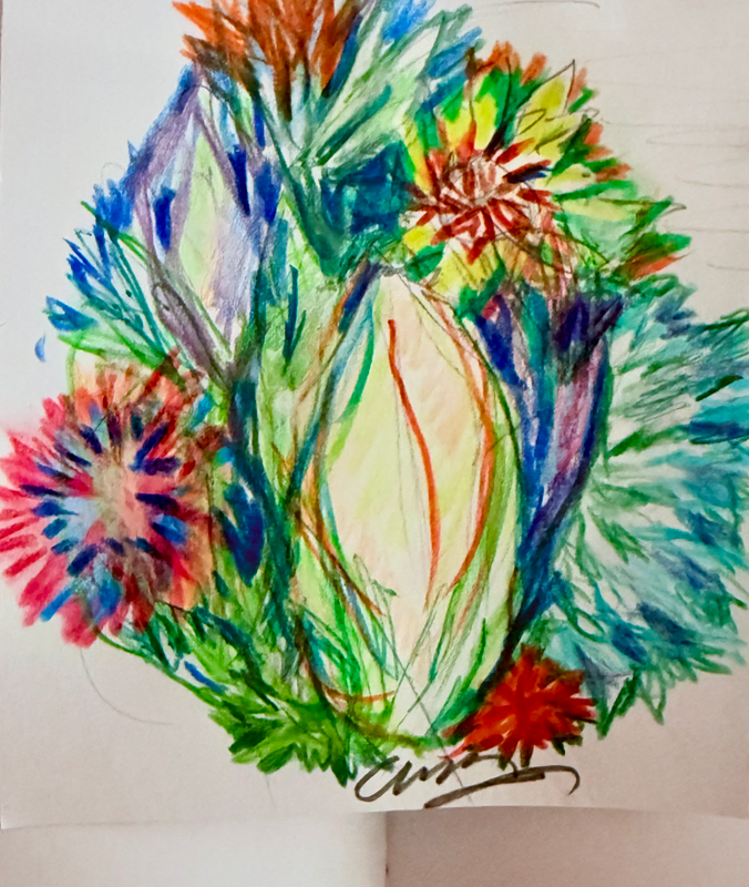 Bloom aceo art card