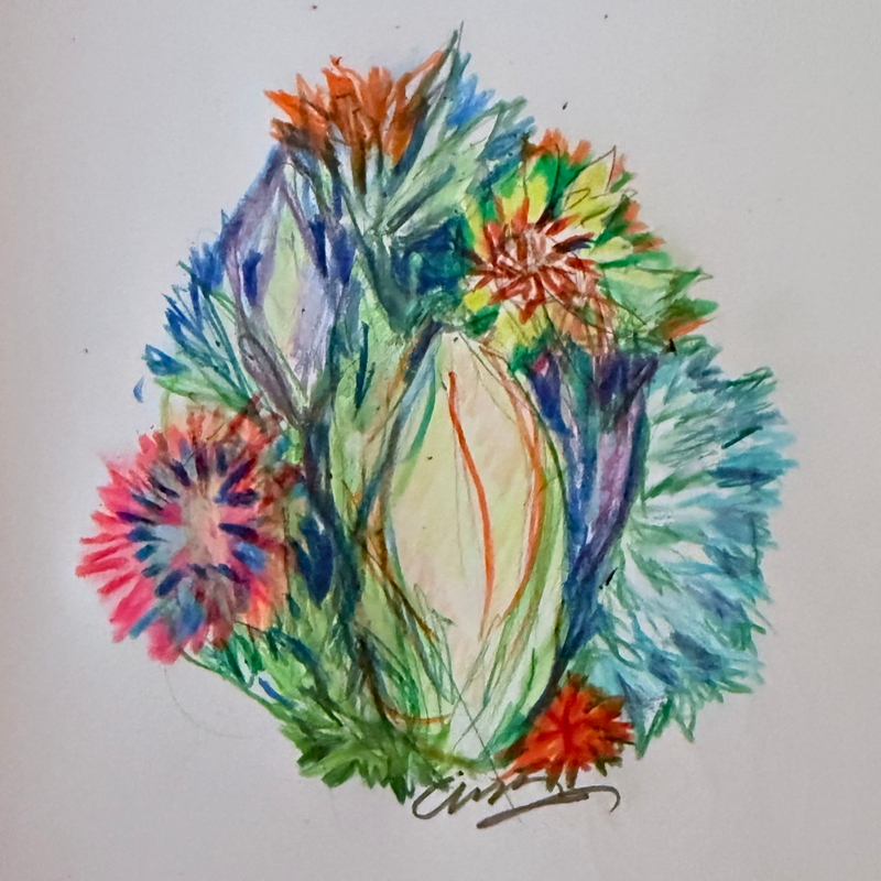 Bloom aceo art card