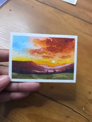 Arizona Pride aceo art card thumbnail 2