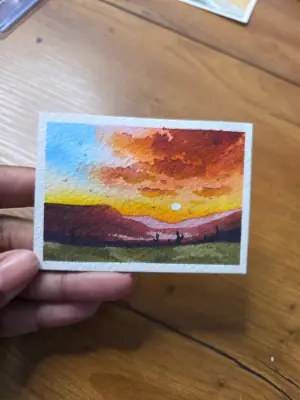 Arizona Pride aceo art card thumbnail 4