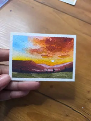 Arizona Pride aceo art card thumbnail 3
