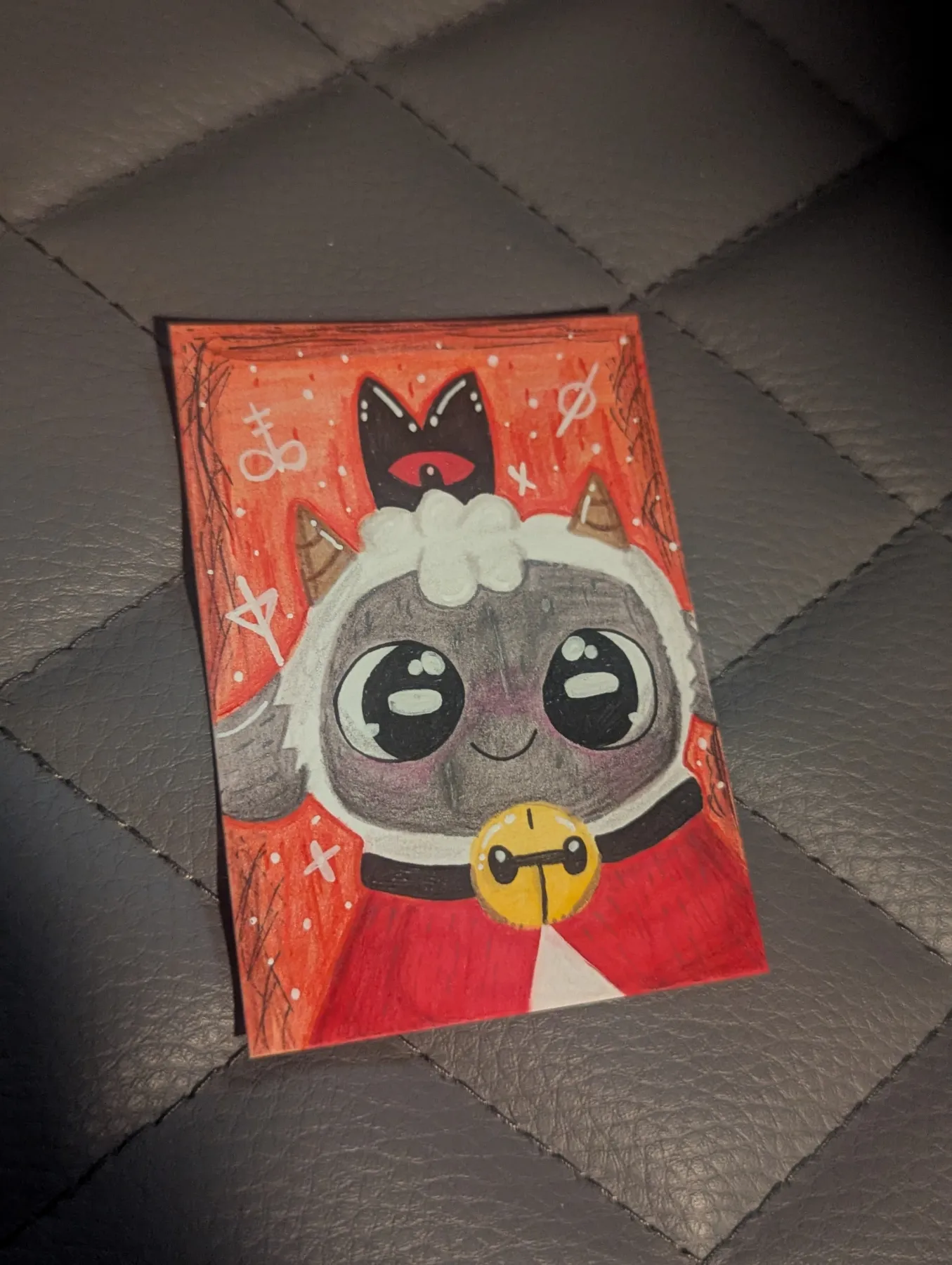 'THE Lamb God' - Squimp's Favs - 3/10 aceo art card