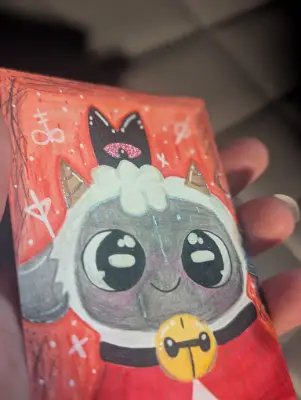 'THE Lamb God' - Squimp's Favs - 3/10 aceo art card thumbnail 2