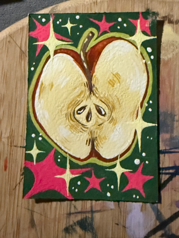 appl aceo art card