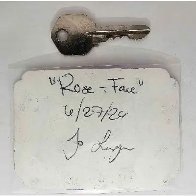 Rose Face aceo art card thumbnail 3