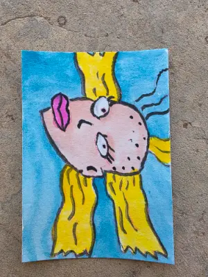 Cynthia aceo art card thumbnail 3