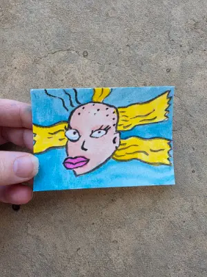 Cynthia aceo art card thumbnail 2