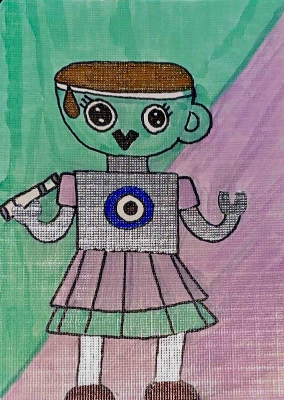 Artista aceo art card