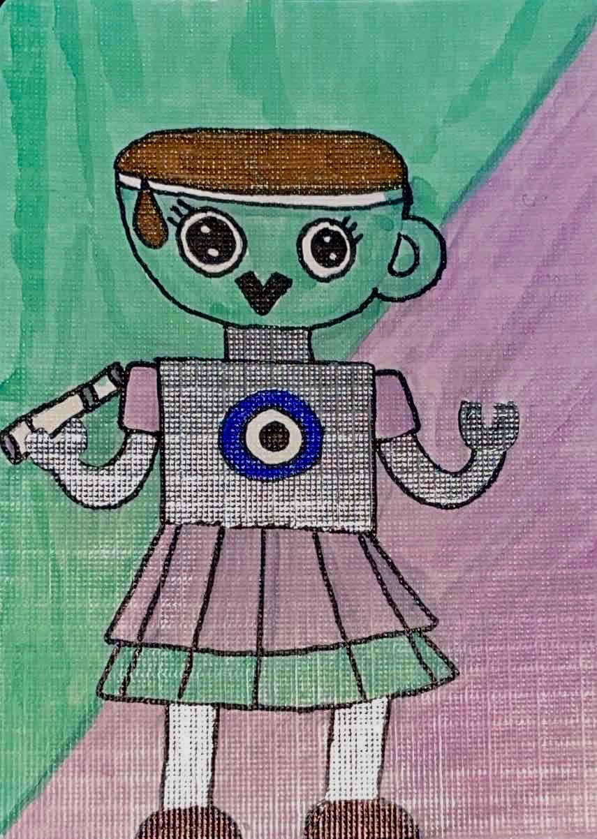 Artista aceo art card