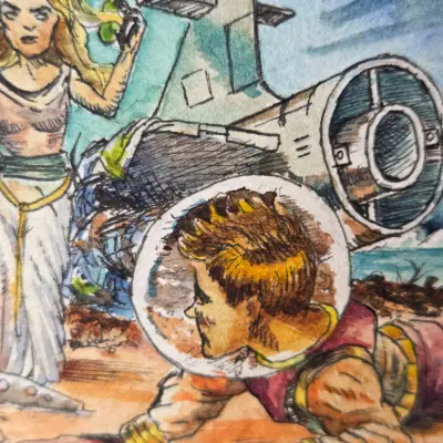 These Skies Are Mine aceo art card thumbnail 2