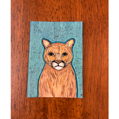 Starlight Prowler aceo art card thumbnail 2