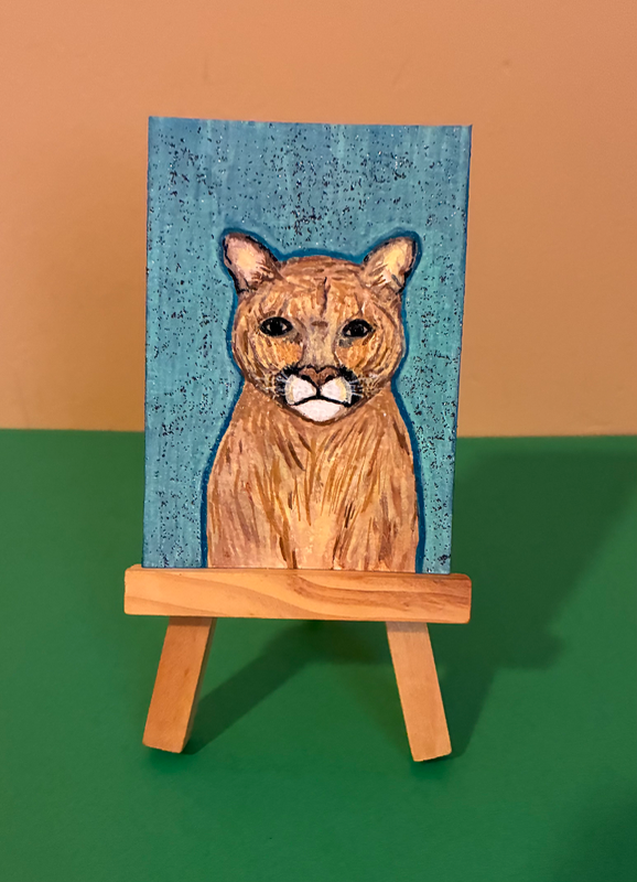 Starlight Prowler aceo art card