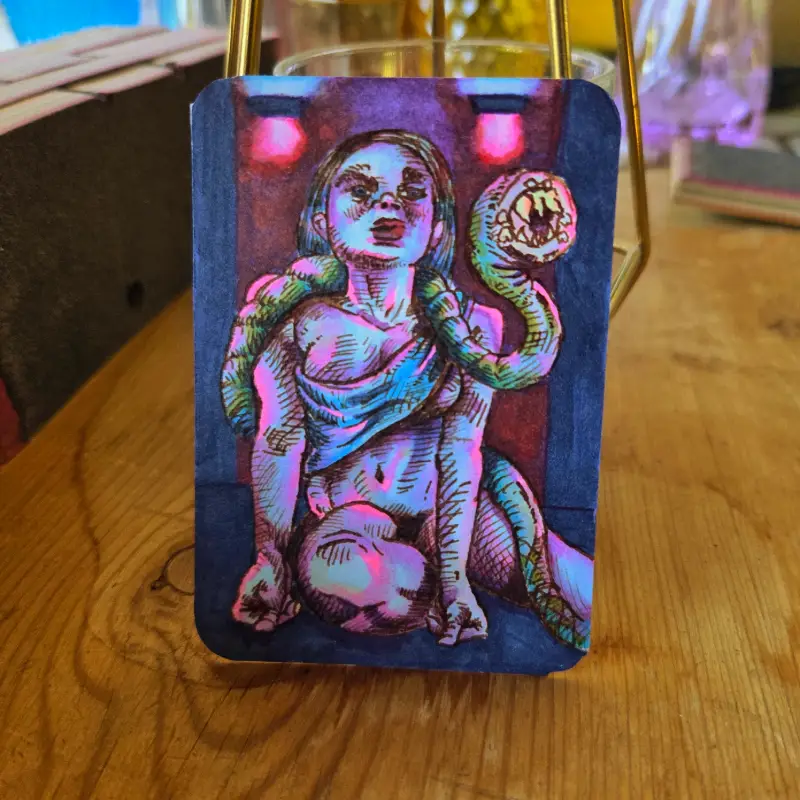 The Gifts of Our New Planet aceo art card