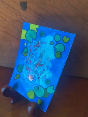Koi aceo art card thumbnail 2