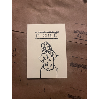 Pickle aceo art card thumbnail 1