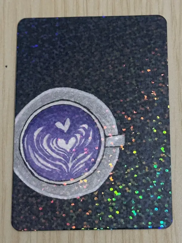 A Whole Latte Love aceo art card
