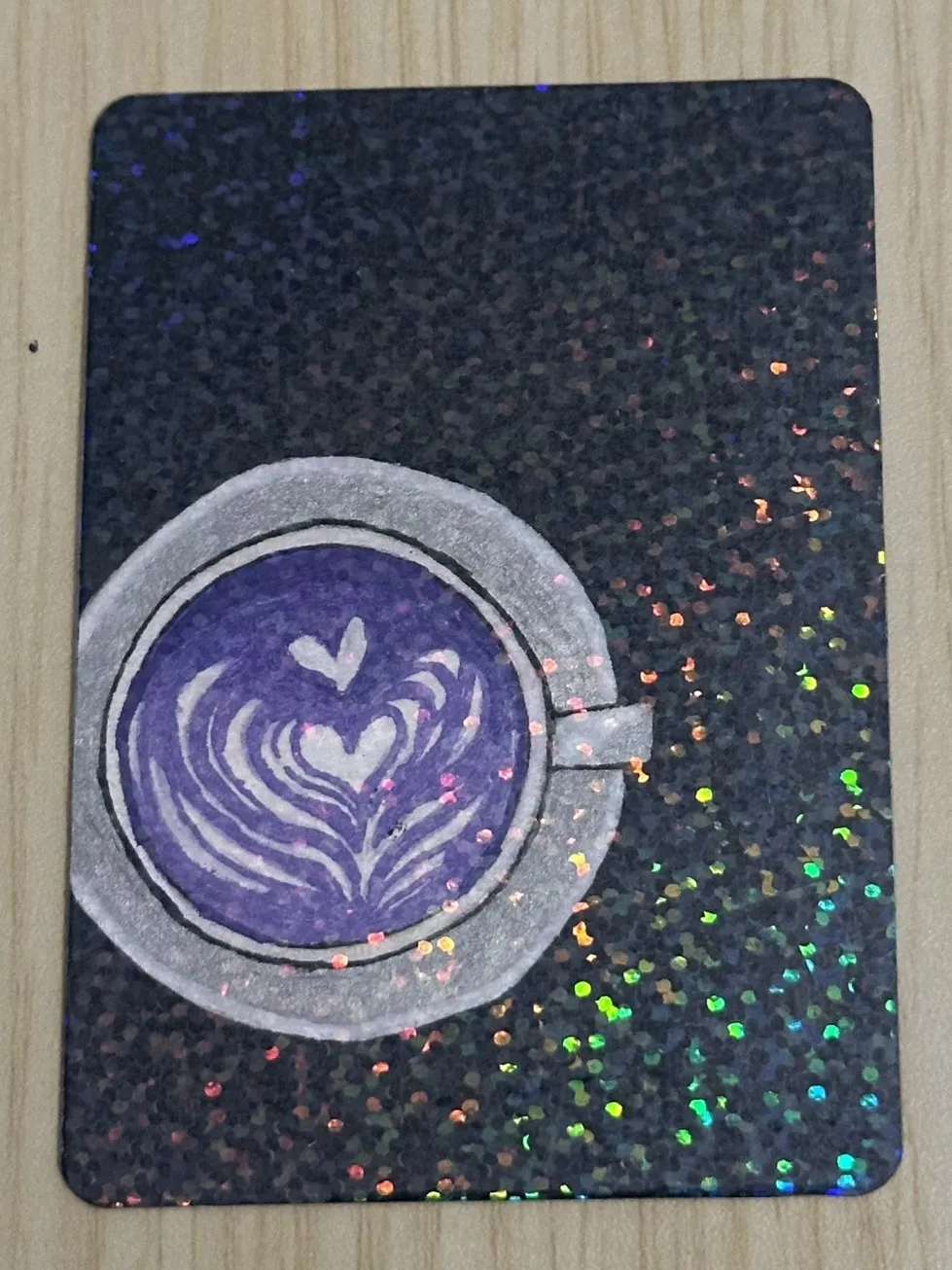 A Whole Latte Love aceo art card