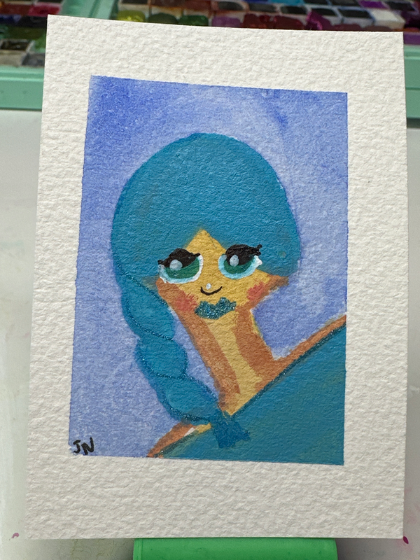 Dana aceo art card