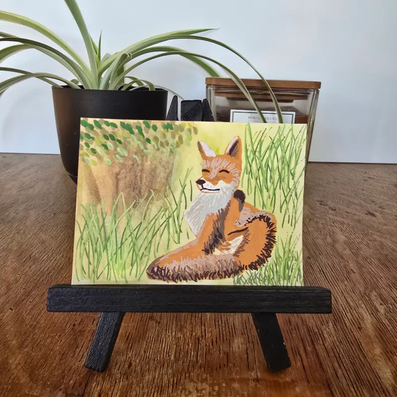 I Can't Reach It! aceo art card