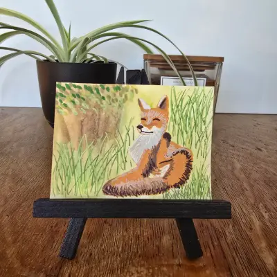 I Can't Reach It! aceo art card thumbnail 1