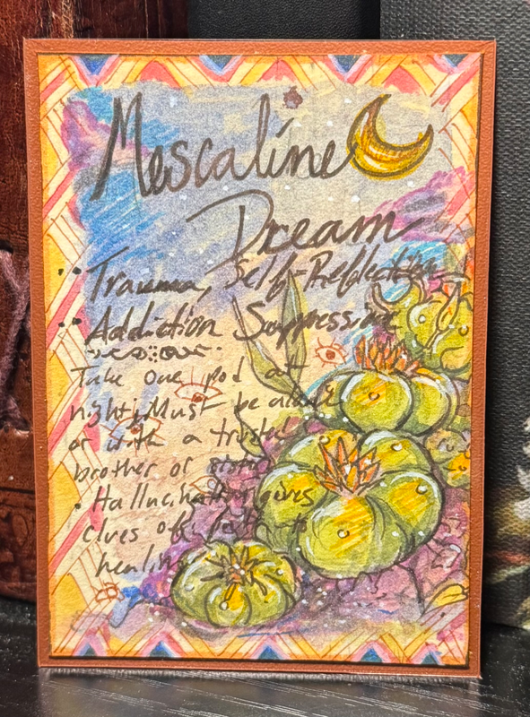 Mescaline Dream aceo art card