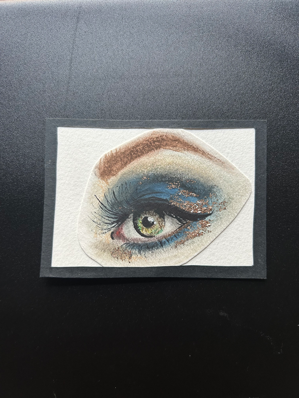 Eye Series #1 aceo art card