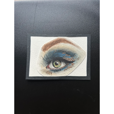 Eye Series #1 aceo art card thumbnail 1