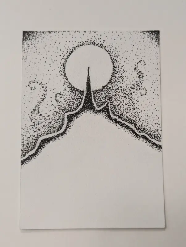 Carcosa aceo art card
